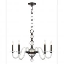 Savoy House 1-4277-5-15 - Aragon 5-Light Chandelier in Mediterranean Bronze