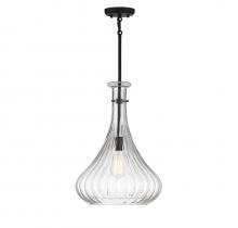 Savoy House 7-2265-1-89 - Bristo 1-Light Pendant in Matte Black