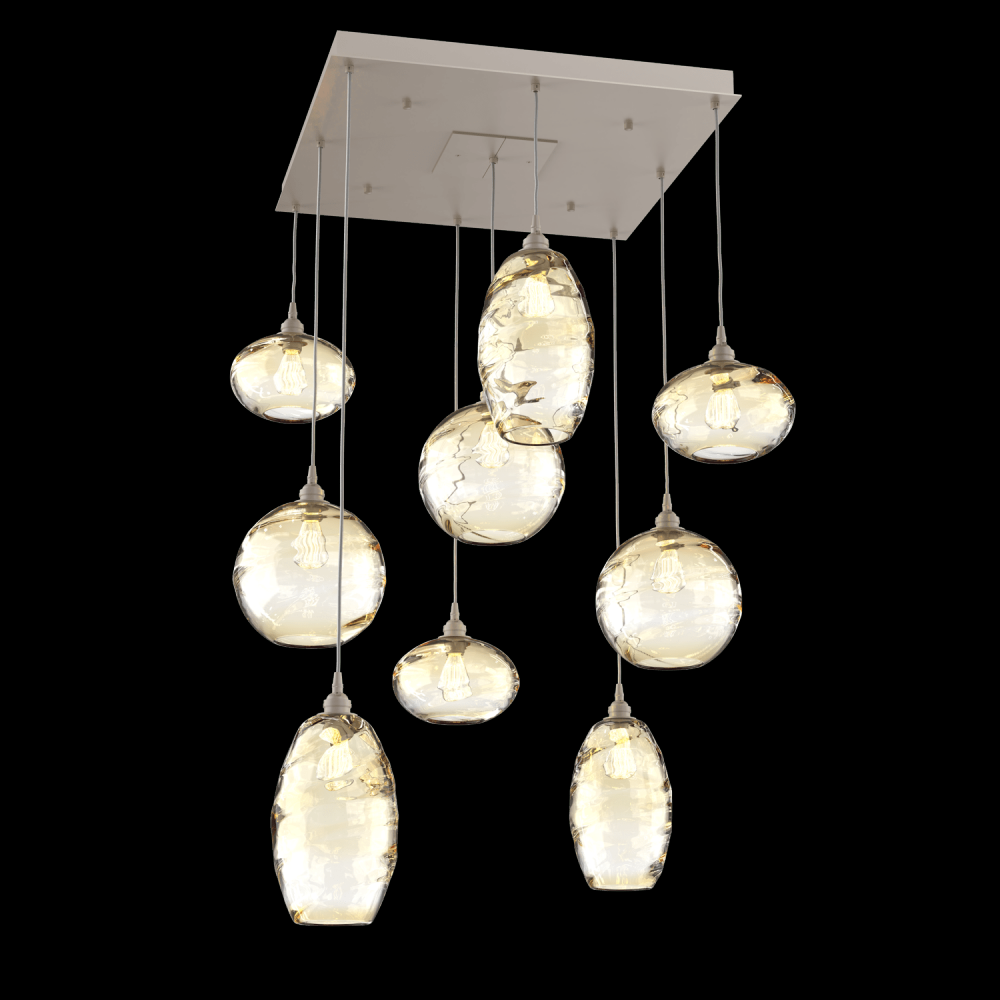 Misto Square 9pc Multi-Pendant