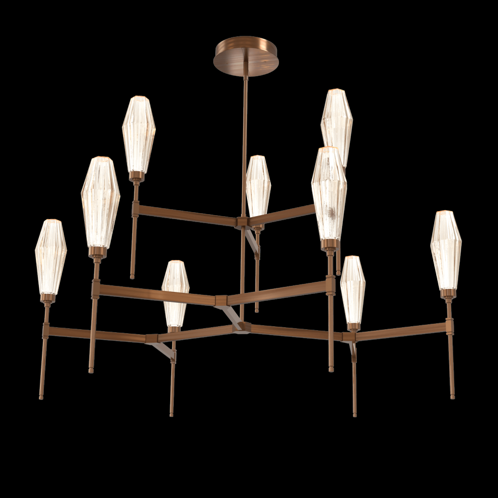 Aalto Round Belvedere Chandelier-54-Oil Rubbed Bronze