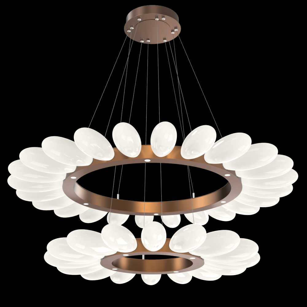 Fiori Two-Tier Radial Ring