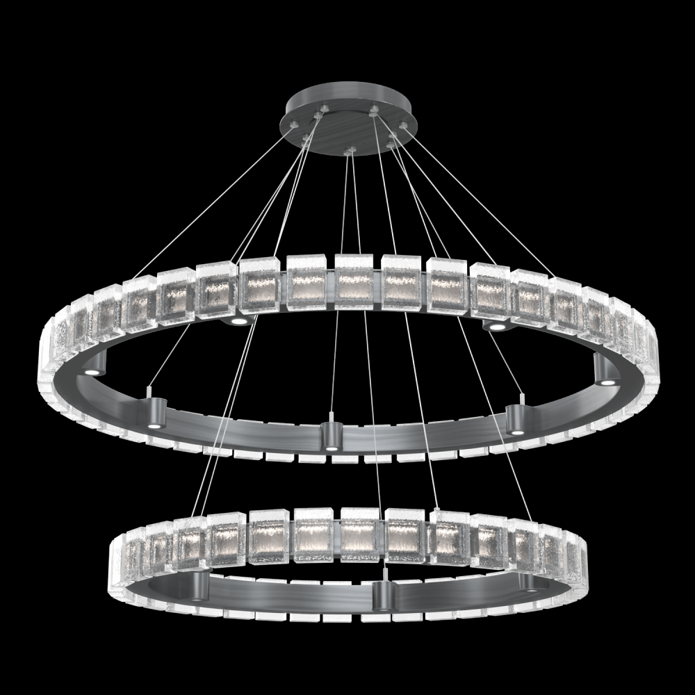 Tessera 38" & 50" Two-Tier Ring-Gunmetal