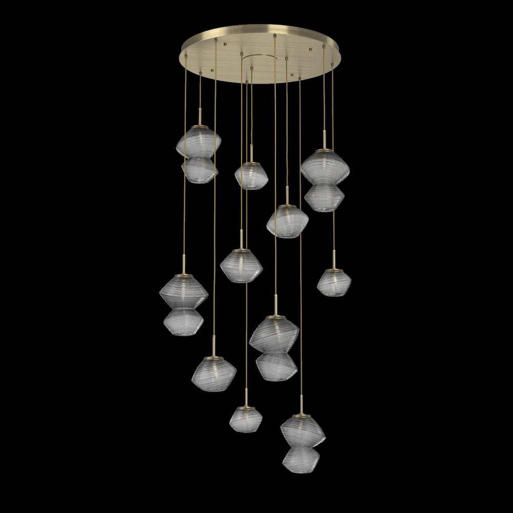Mesa Round 11pc Multi-Pendant