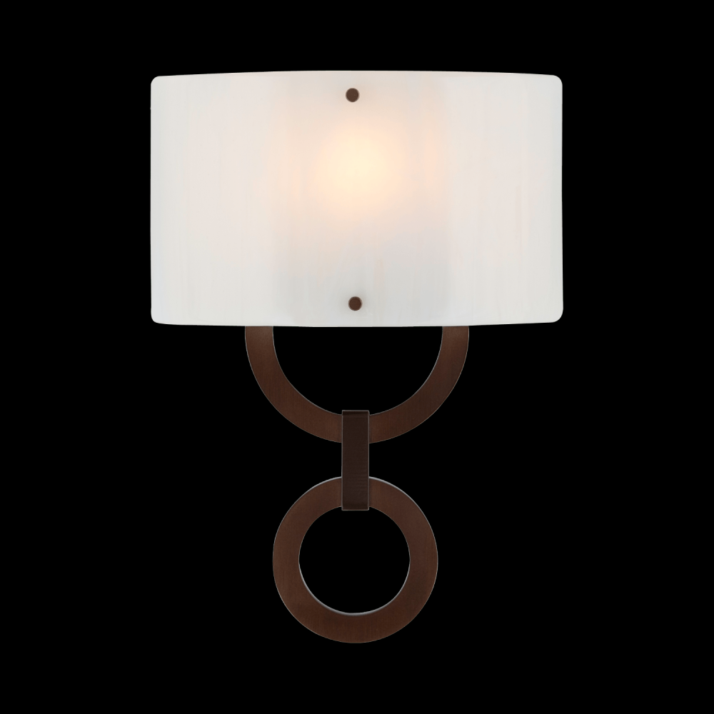 Carlyle Round Link Cover Sconce-0D 11"