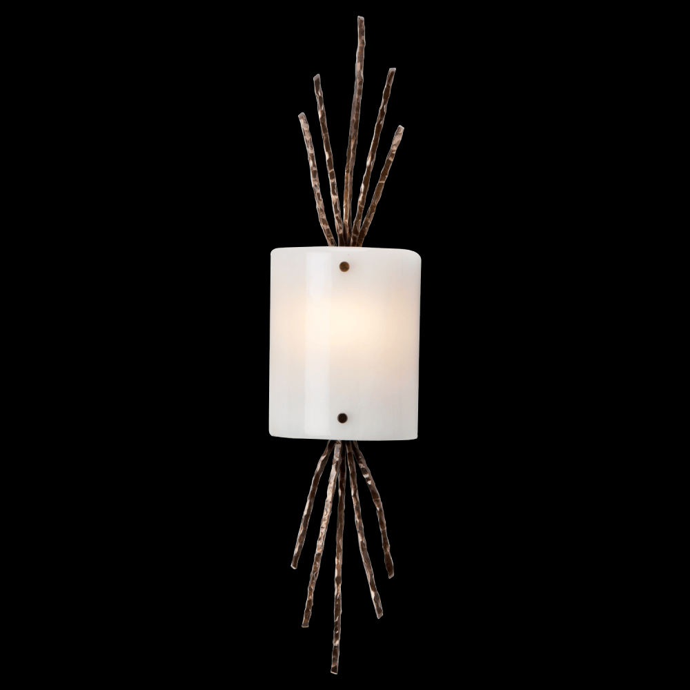 Ironwood Thistle Cover Sconce-0D 5"