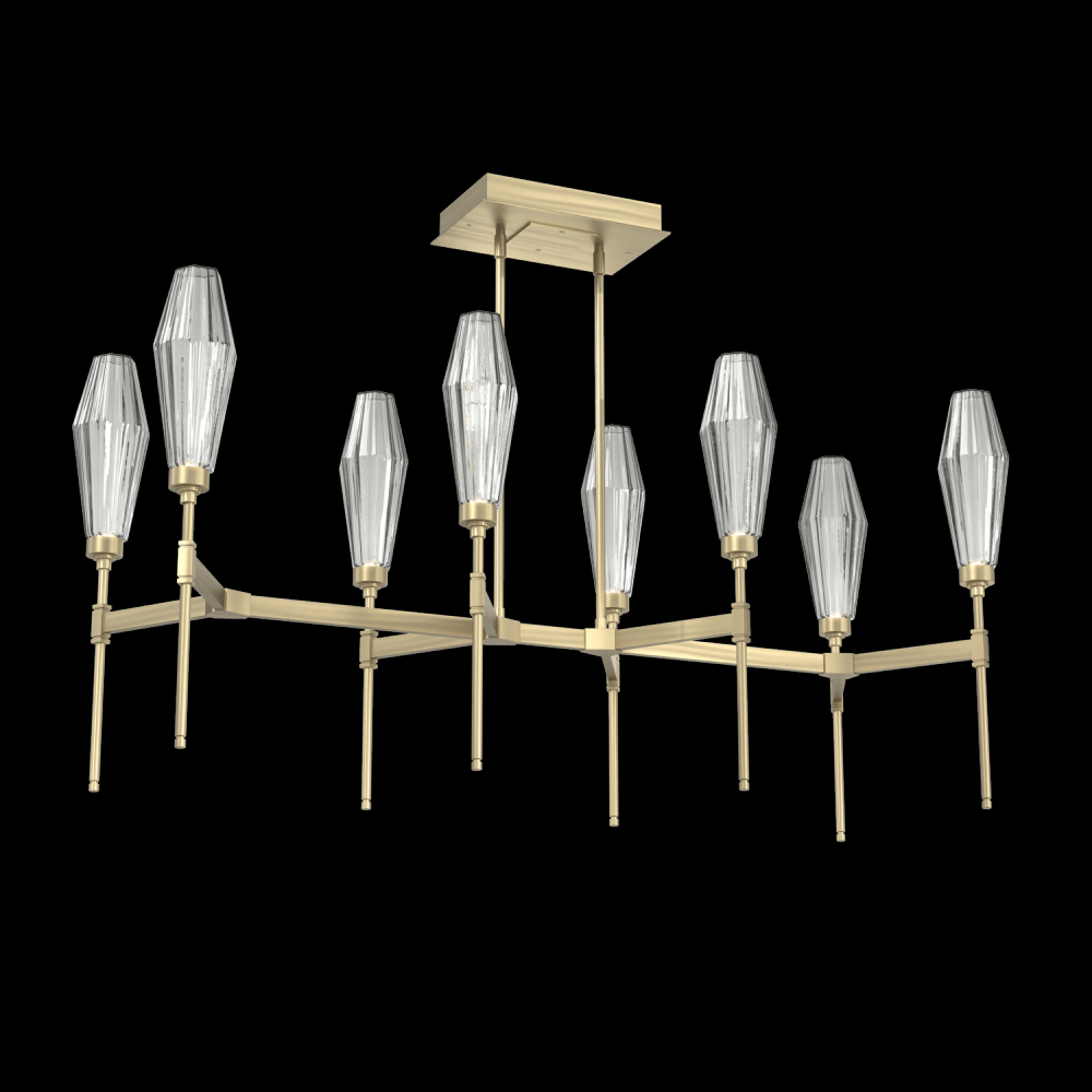 Aalto Linear Belvedere Suspension-48-Heritage Brass