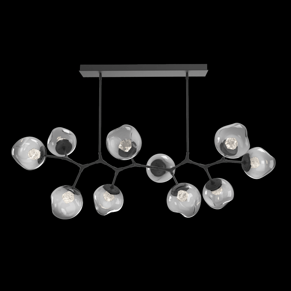 Luna 10pc Branch-Matte Black-Zircon Inner