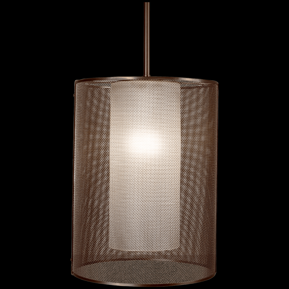 Uptown Mesh Oversized Pendant-Rod Suspended-16