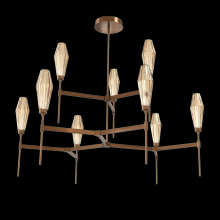 Hammerton CHB0049-54-RB-RB-001-L3 - Aalto Round Belvedere Chandelier-54-Oil Rubbed Bronze