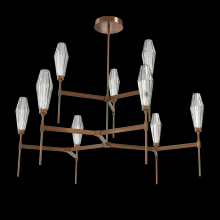 Hammerton CHB0049-54-RB-RS-001-L3 - Aalto Round Belvedere Chandelier-54-Oil Rubbed Bronze