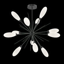 Hammerton CHB0071-0B-MB-WL-001-L3 - Fiori  Starburst Chandelier - 46" -Matte Black