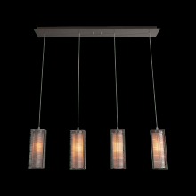 Hammerton PLB0020-07-FB-F-C01-E2 - Downtown Mesh Linear 7pc Multi-Pendant