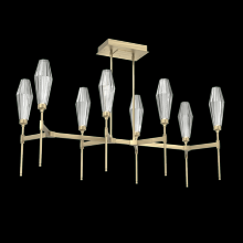 Hammerton PLB0049-48-HB-RS-001-L3 - Aalto Linear Belvedere Suspension-48-Heritage Brass