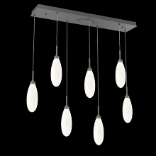 Hammerton PLB0071-07-GP-WL-C01-L3 - Fiori Linear 7pc Multi-Pendant