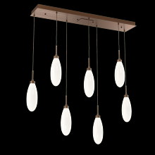 Hammerton PLB0071-07-RB-WL-C01-L3 - Fiori Linear 7pc Multi-Pendant