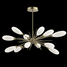 Hammerton PLB0071-0A-HB-WL-001-L3 - Fiori Oval Starburst Chandelier 50"