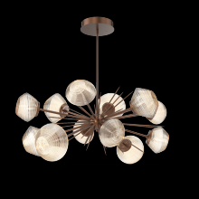 Hammerton PLB0089-0D-BB-A-001-L1 - Mesa Oval Starburst Chandelier