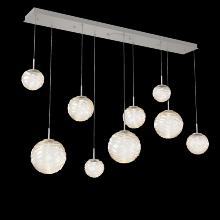 Hammerton PLB0092-09-BS-A-C01-L1 - Gaia Linear 9pc Multi-Pendant