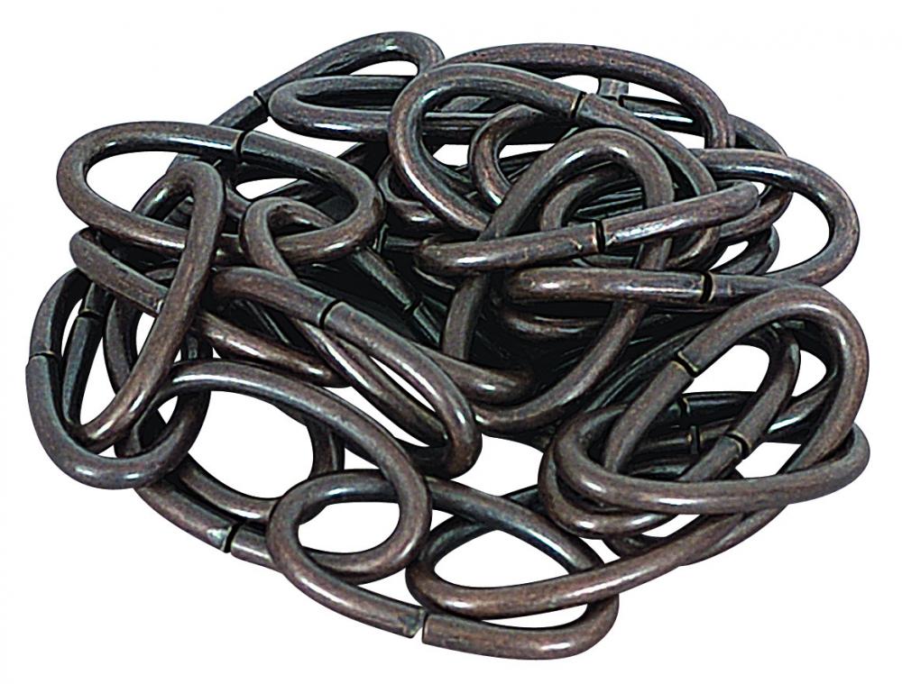 8 GA. STL CHAIN 1YD-ANT.BRONZE