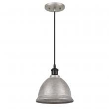 Worldwide Lighting Corp E80010-015 - Helmut 1-Light Galvanized Pendant 9“ X 9” X 9“