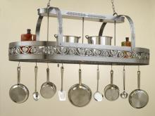 Hi-Lite MFG Co. H-86Y-D-BR47/B-GLD W/CI - POT RACK COLLECTION