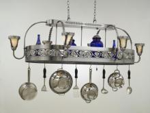 Hi-Lite MFG Co. H-87Y-D-BR47/B-GLD MAR W/CI - POT RACK COLLECTION