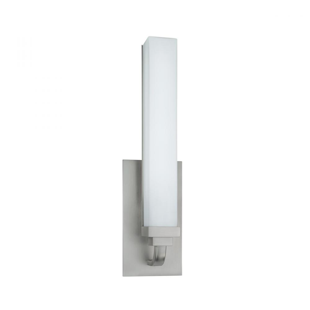 Tetris Single Sconce - Brushed Nickel