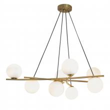 Norwell 9680-SB-OP - Perch Pendant Light - Satin Brass