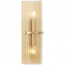 Progress P710136-205 - Seville Collection Two-Light Soft Gold Contemporary Wall Sconce