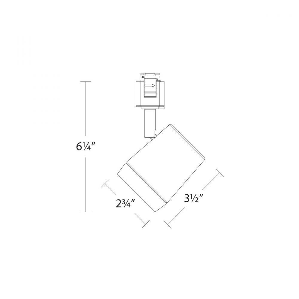 Ocularc 7011 - 5CCT Track Luminaire