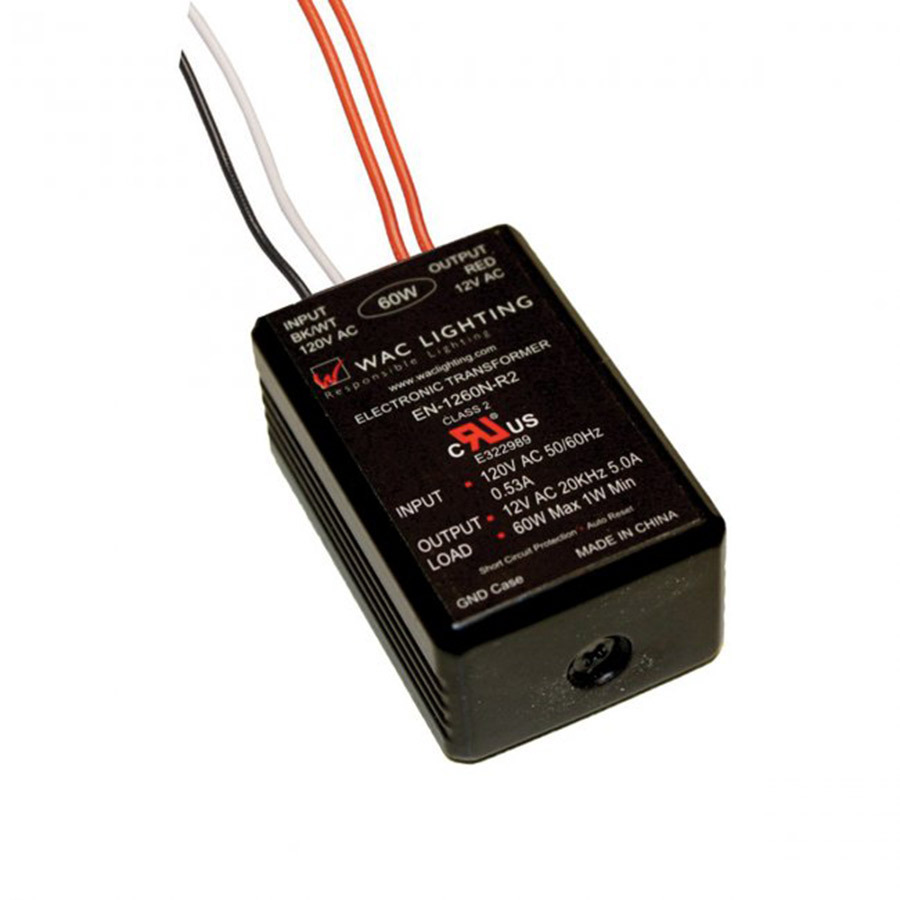 Electronic Class 2 Transformer 120V Input 12V Output 60W