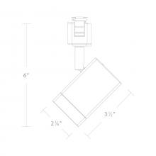 WAC US L-7013-CS-WT - Ocularc 7013 - 5CCT Track Luminaire