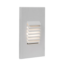 WAC US WL-LED220-AM-WT - LED Vertical Louvered Step and Wall Light