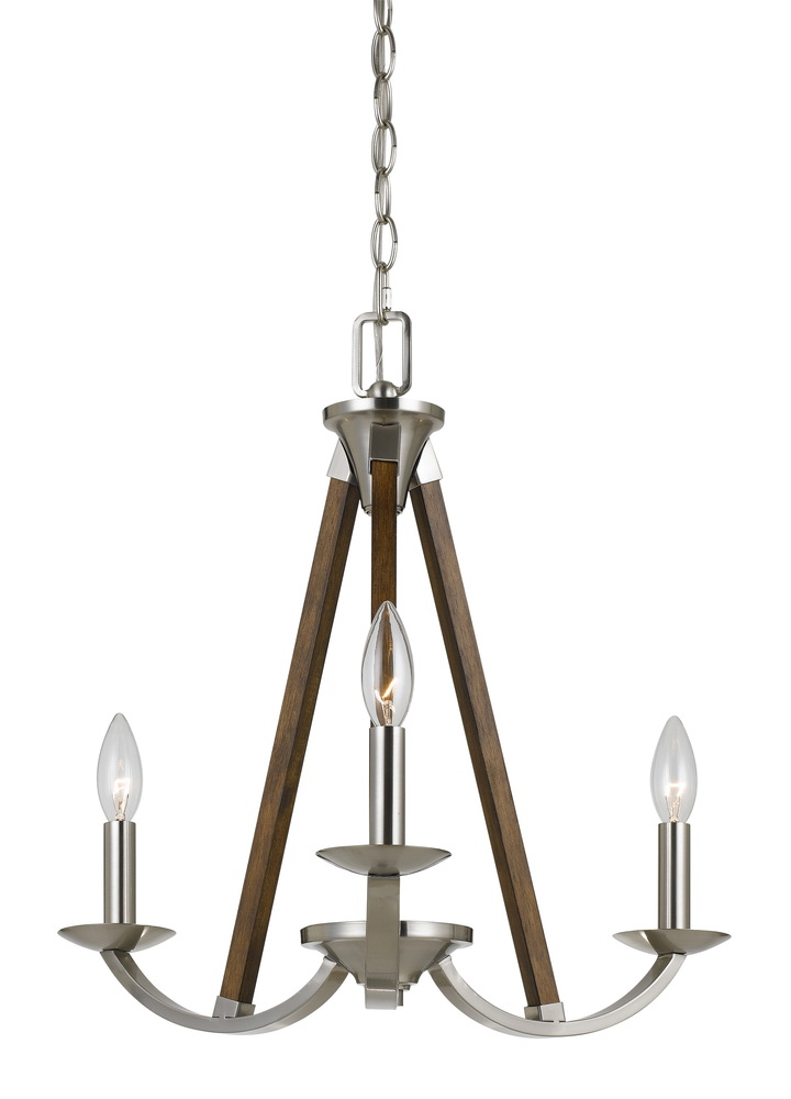 60W X 3 Monica Metal Chandelier