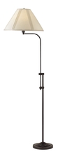 CAL Lighting BO-216-DB - 67.5" Height Metal Floor Lamp in Dark Bronze