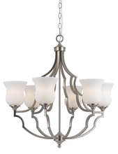 CAL Lighting FX-3531/6 - 60Wx6 Barrie Metal 6 Lgt Chandelier