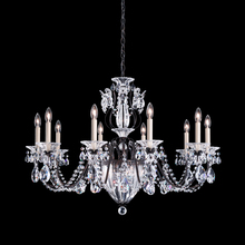 Schonbek 1870 1260N-23S - Bagatelle 13 Light 120V Chandelier in Etruscan Gold with Clear Crystals from Swarovski