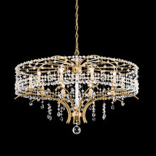 Schonbek 1870 TC1036N-59R - Bella Rose 10 Light 120V Chandelier in Ferro Black with Clear Radiance Crystal