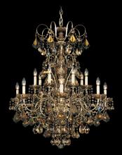 Schonbek 1870 3658-26R - New Orleans 14 Light 120V Chandelier in French Gold with Clear Radiance Crystal