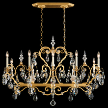 Schonbek 1870 3795N-26S - Renaissance 12 Light 120V Chandelier in French Gold with Clear Crystals from Swarovski