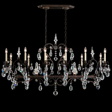 Schonbek 1870 3796N-26H - Renaissance 14 Light 120V Chandelier in French Gold with Clear Heritage Handcut Crystal