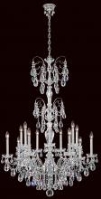 Schonbek 1870 ST1952N-40S - Sonatina 14 Light 120V Chandelier in Polished Silver with Crystals from Swarovski®