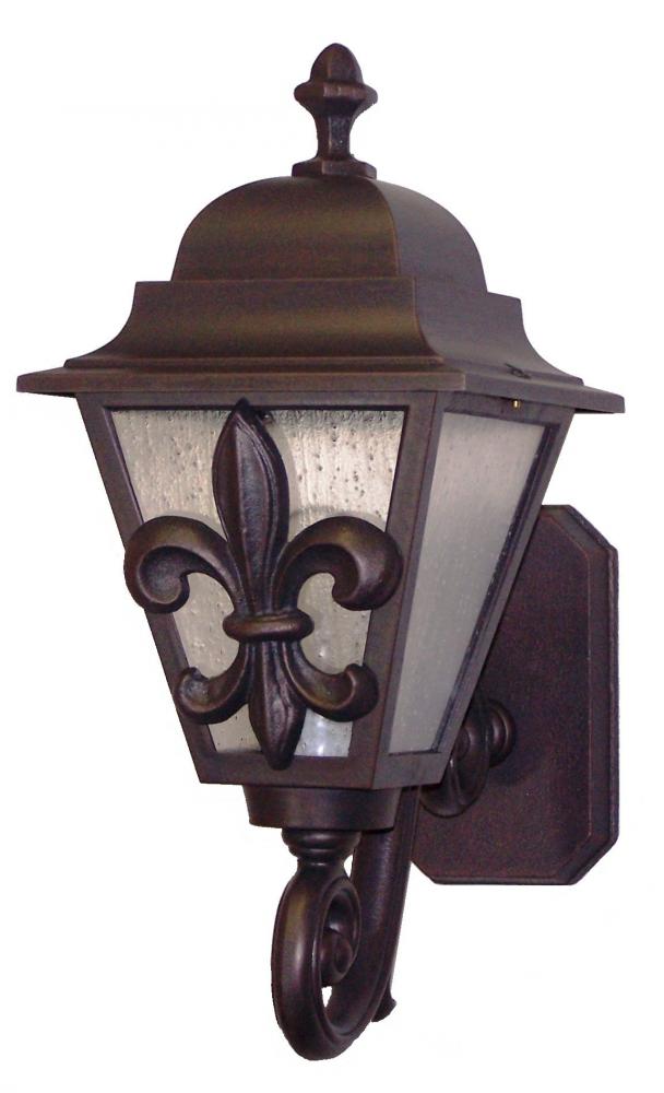 Americana Collection Fleur De Lis Series Model FL177063 Medium Outdoor Wall Lantern