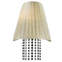 PLC Lighting 73028 BEIGE - 1 Light Sconce Angelina Collection 73028 BEIGE