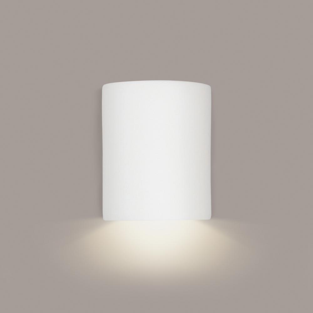 Leros Downlight Wall Sconce: Bisque