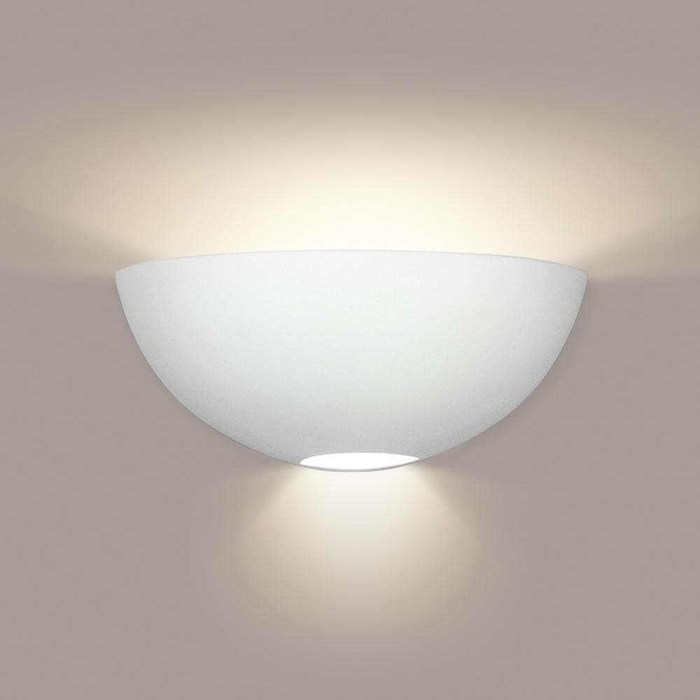 Gran Aegina Wall Sconce: White Gloss