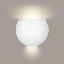 A-19 1602-1LEDE26-MB - Curacoa Wall Sconce: Matte Black (E26 Base Dimmable LED (Bulb included))