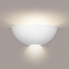 A-19 304-WG-2LEDE26 - Gran Aegina Wall Sconce: White Gloss