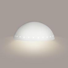 A-19 306D-MB2-2LEDE26 - Gran Cyprus Downlight Wall Sconce: Zinc White Marble