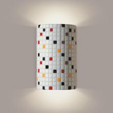 A-19 M20308-MU-1LEDE26 - Confetti Wall Sconce Multicolor with LED bulb included